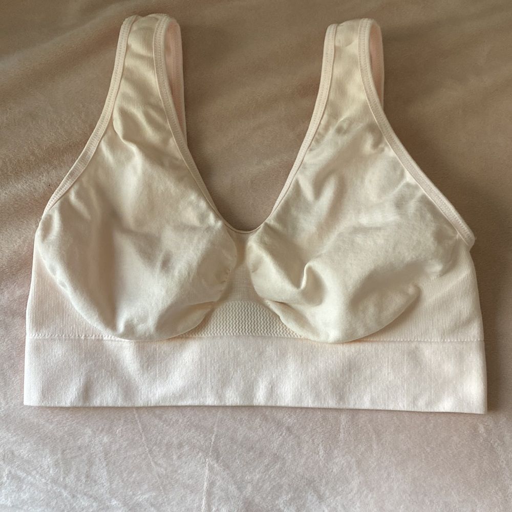 BARLEY THERE COMFORT BRA BLUSH PINK SIZE S - Picture 7 of 13